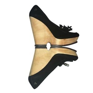 Sam Edelman Wesley Black Suede Shoes Size 8